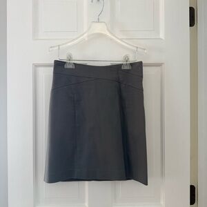 Banana Republic Charcoal Mini Skirt